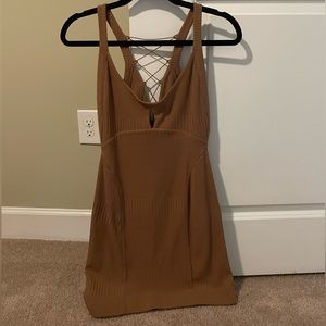 Free people sweater knit mini dress